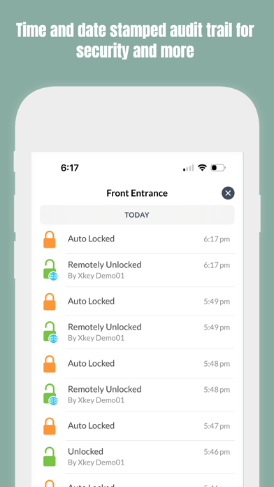 XKey Smart Locking Screenshot