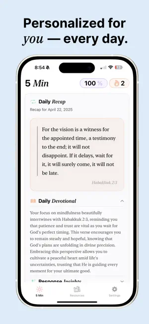 5 Min: Daily Devotional screenshot 2