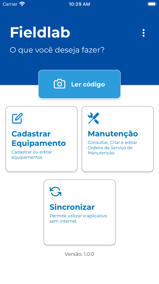 #2. FieldLab (iOS) By: Performancelab Sistemas Eletrônicos Ltda