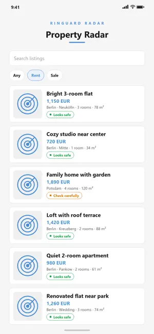 FlatWatch screenshot 1