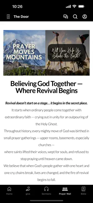 The Door Church (Chandler) screenshot 3