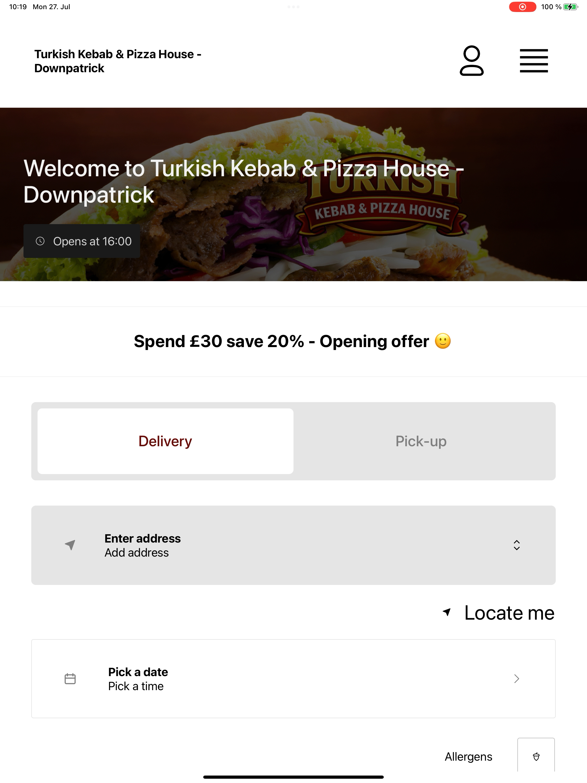 Turkish Kebab & Pizza House screenshot 9
