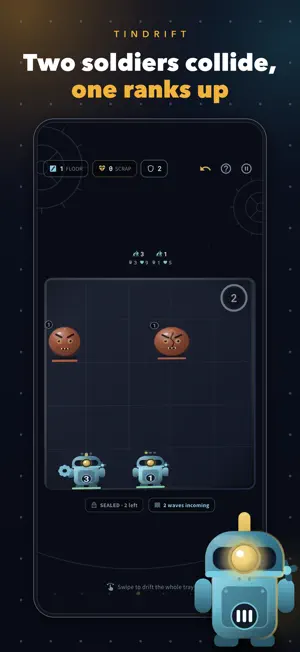 Tindrift: Merge Roguelike screenshot 2