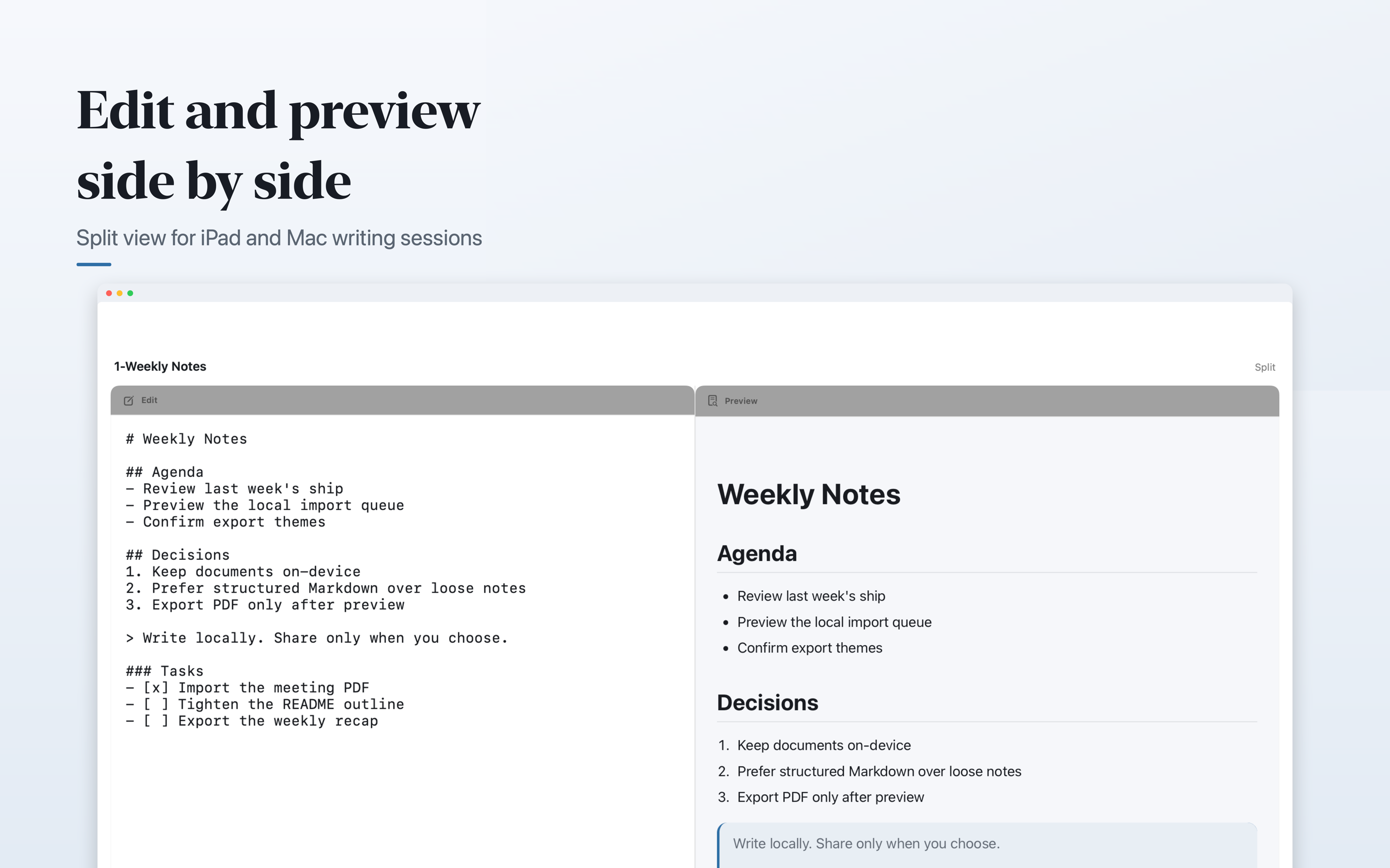 MDQuill Markdown Editor screenshot 14