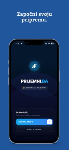 Prijemni.ba screenshot