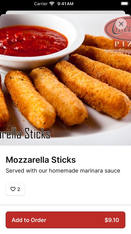 Chicago's Pizza To Go