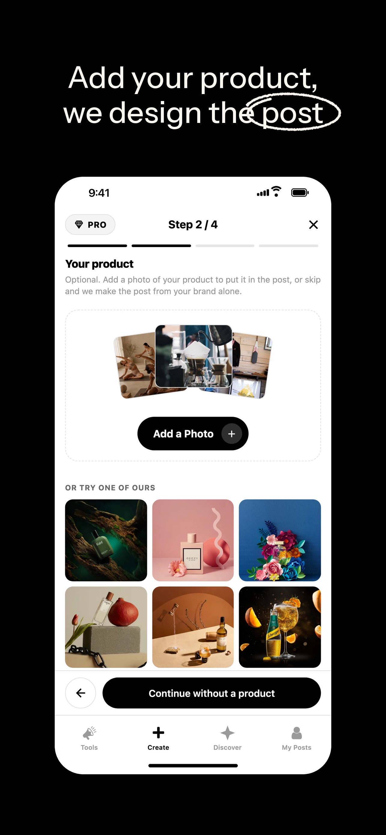 Screenshot 2 of Social Media Post Maker: AI
