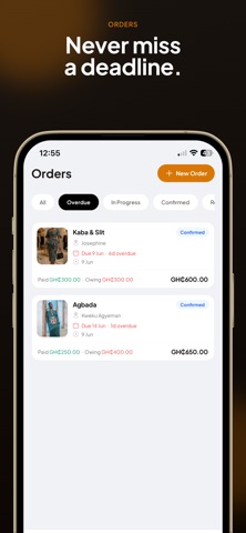 Tailor Adanfo iPhone screenshot