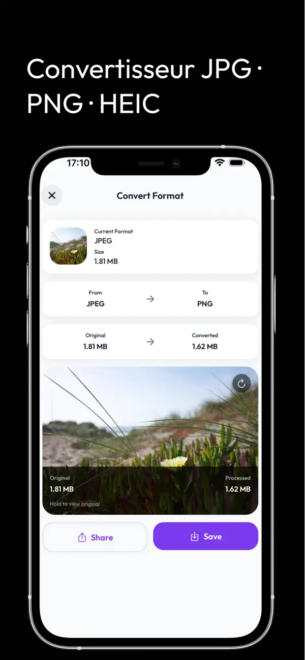 Screenshot #3 pour Compresseur de photos - Pixoma
