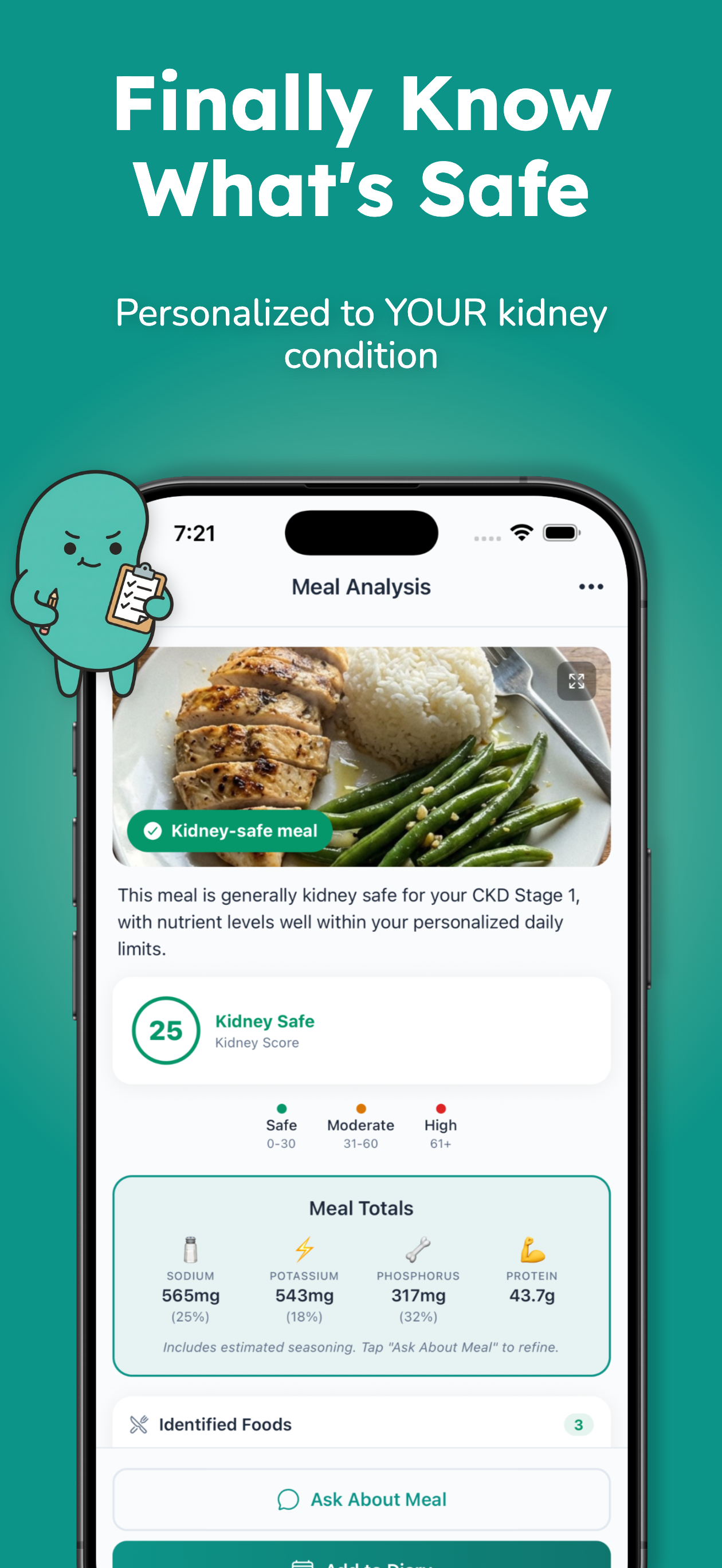 Kidney Pal: Renal Diet Tracker