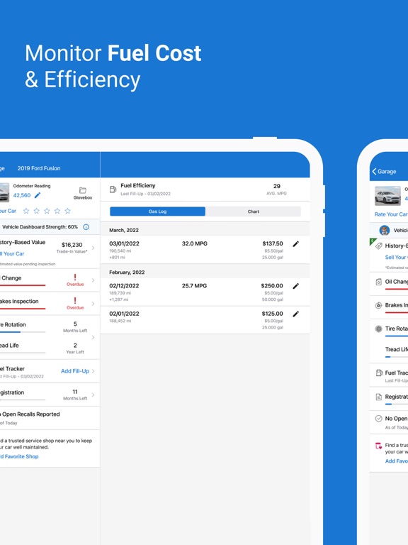 CARFAX Car Care iPad screenshot 4 - Lifestyle app
