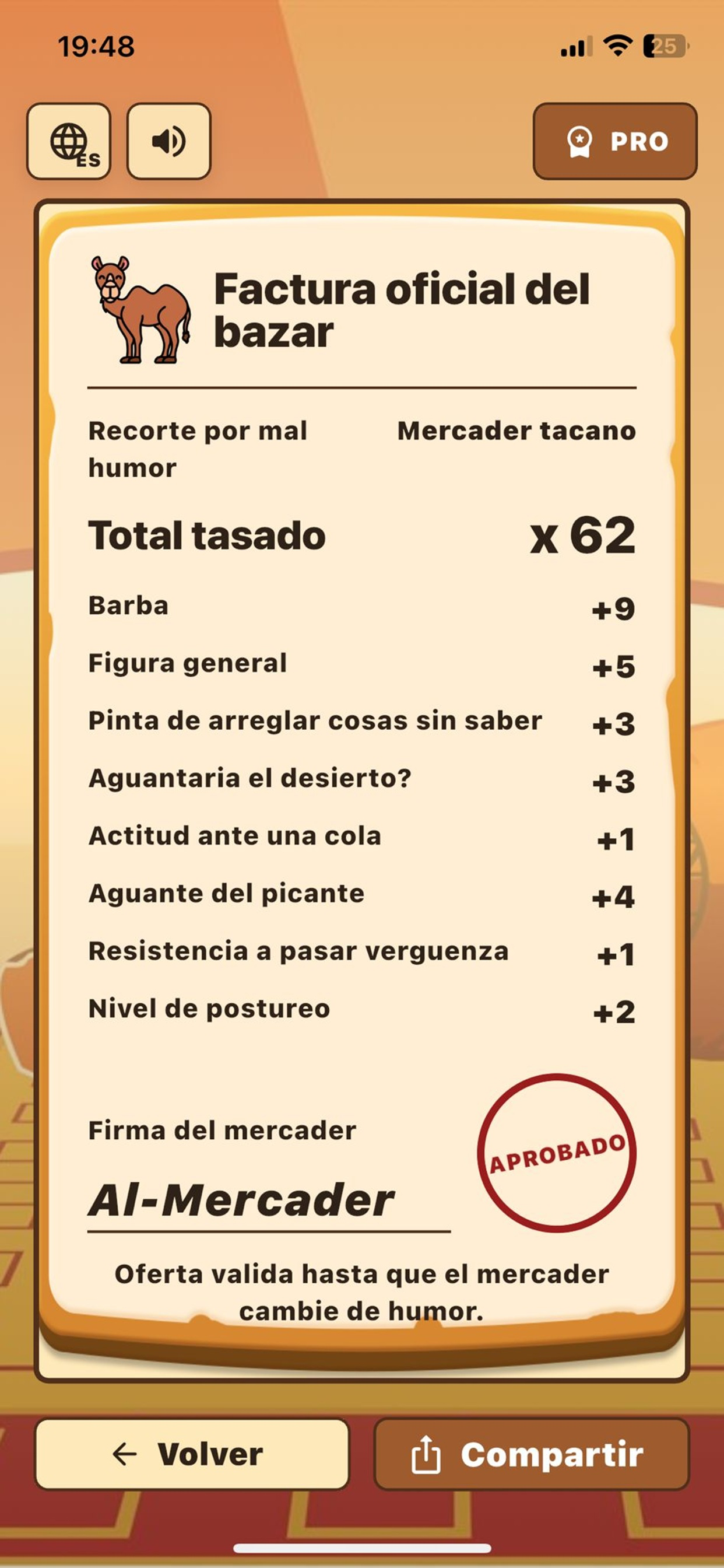 La Calculadora de Camellos screenshot 4