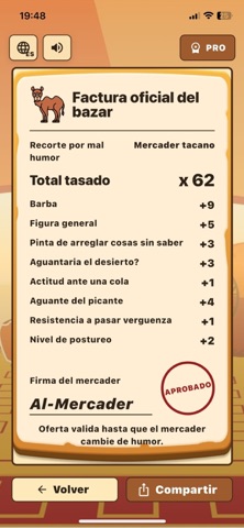 La Calculadora de Camellos screenshot