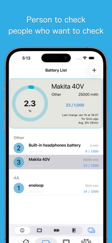 Check charge count Screenshot 2 of 8