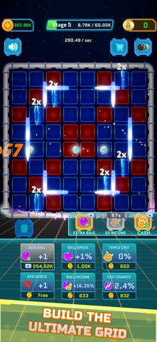 Ball Block Merge iPhone screenshot