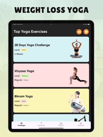 Yoga for Beginner Weight Loss iPad screenshot
