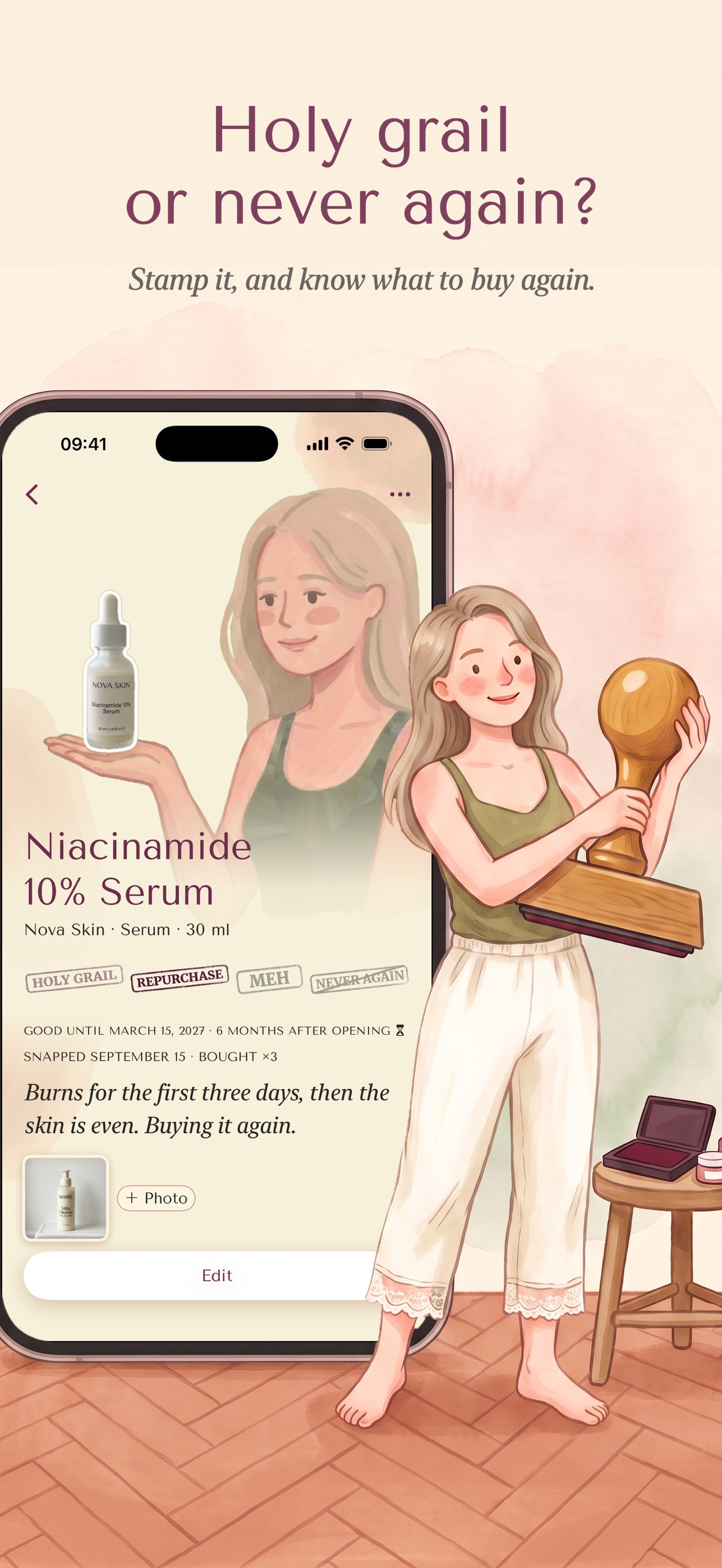 Screenshot 3 of Vanity: Makeup Tracker