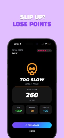 ColorRush: Tap & React fast iPhone screenshot