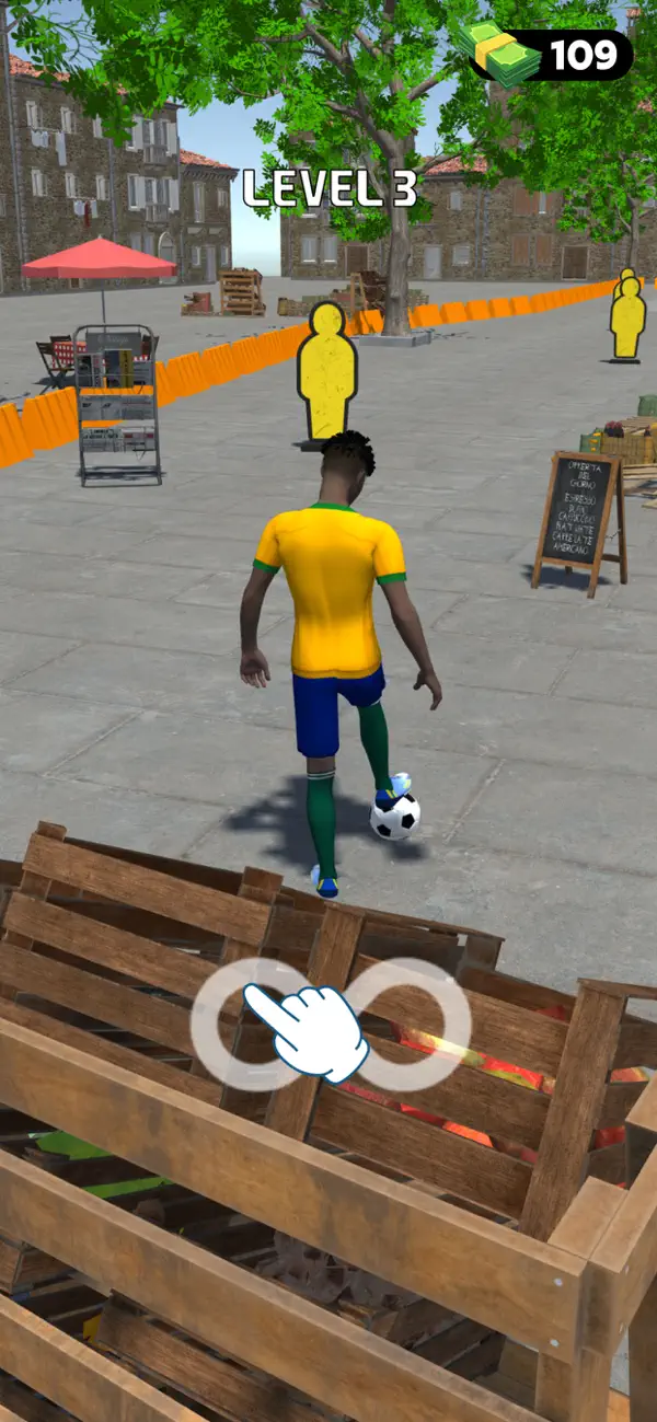 Screenshot #1 pour Soccer Drills: Kick Tap Game