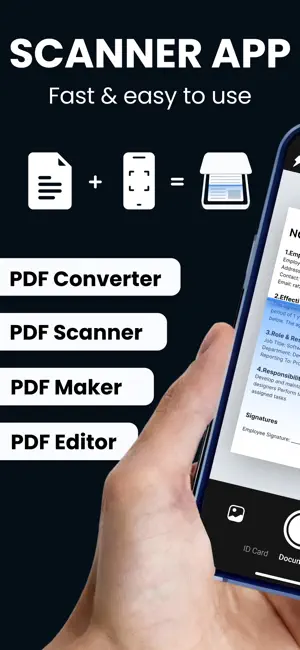 Scanner App - Doc Scan to PDF screenshot 1