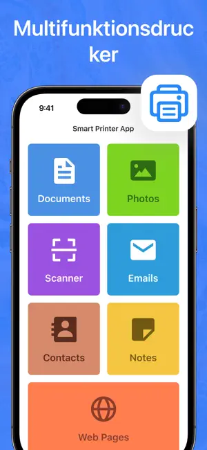 Intelligenter Drucker Scannen iPhone screenshot 3