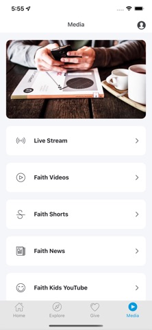 Faith Lutheran Church FM iPhone screenshot