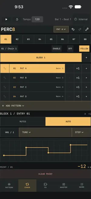 Perc8 screenshot 2