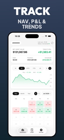 iLedger: Investment Journal iPhone screenshot
