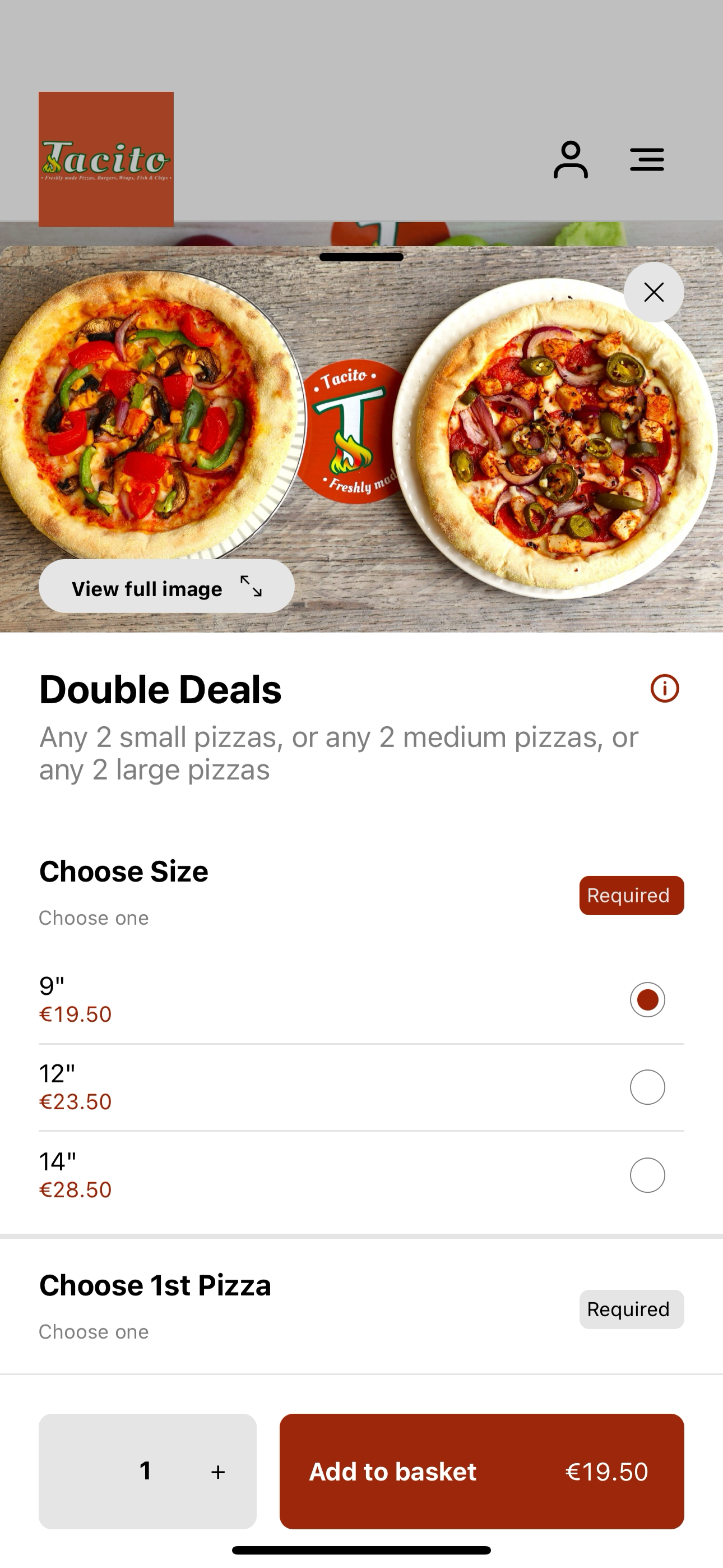 Tacito Pizzeria & Takeaway