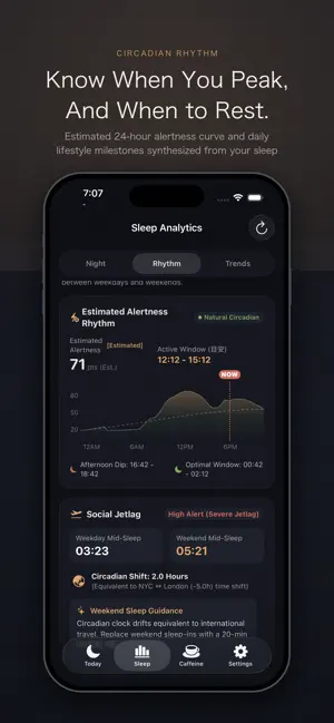 Nodly: Sleep Debt & Caffeine screenshot 2