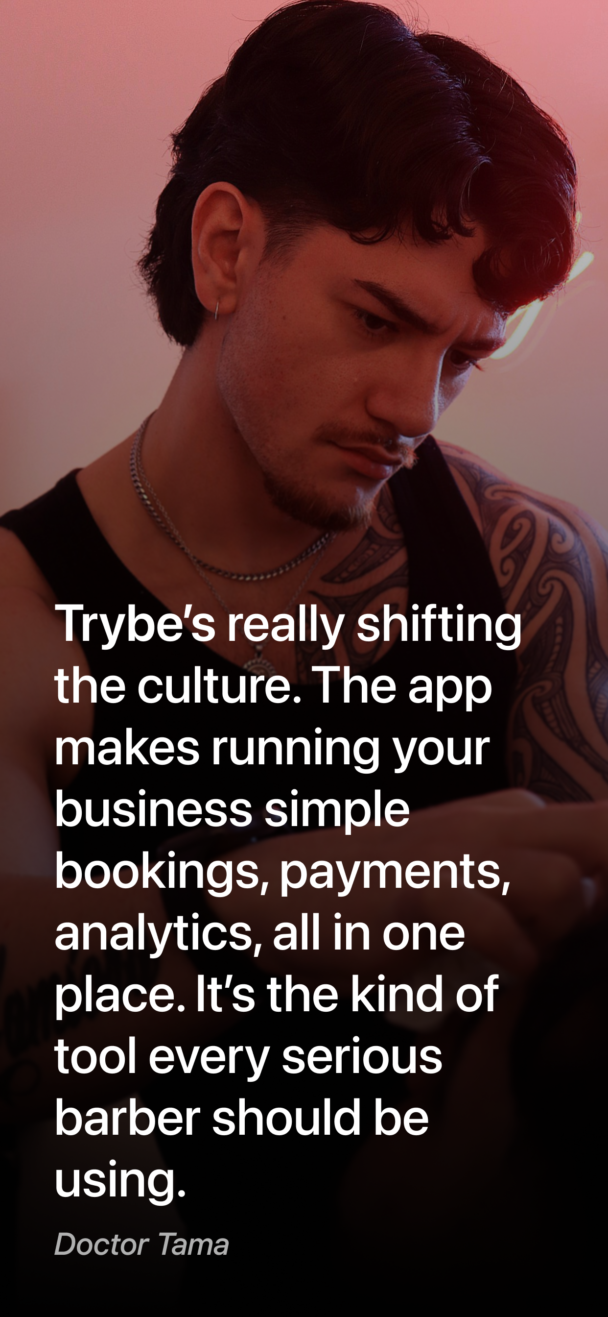 Trybe For Barbers