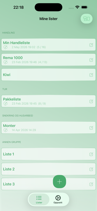 Min Handleliste Screenshot 1 of 7