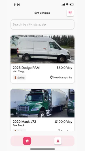 RentMyTruck screenshot 2