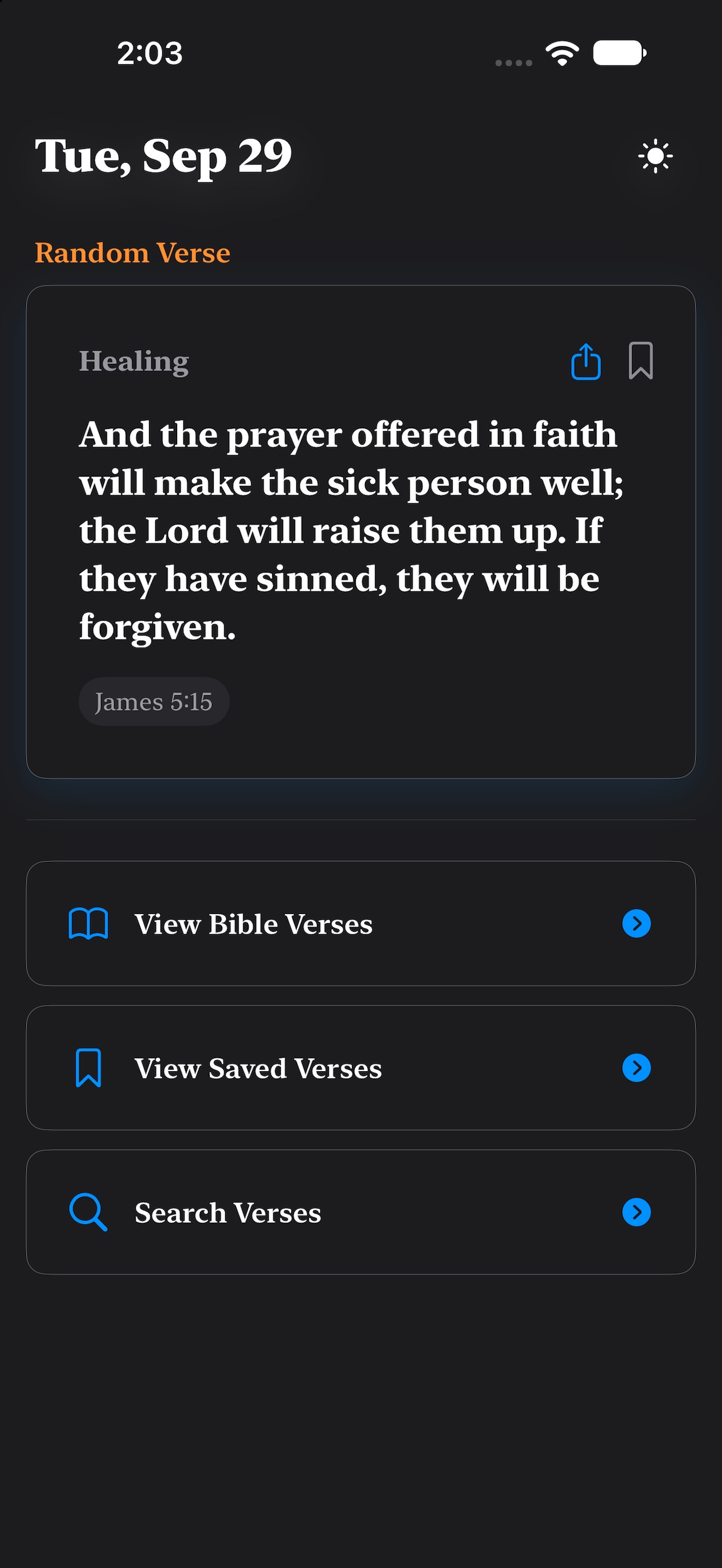 Screenshot 5 of Versely: Daily Scripture