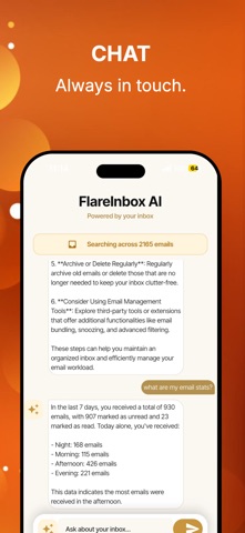FlareInbox screenshot