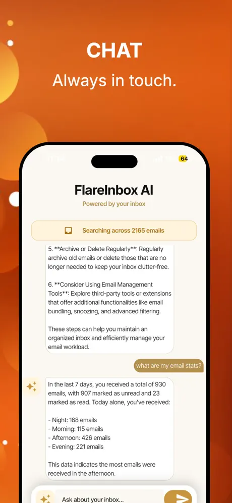 FlareInbox screenshot 5