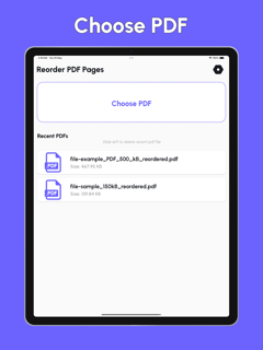 Reorder PDF Pages screenshot 4
