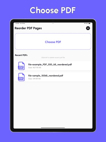 Reorder PDF Pages