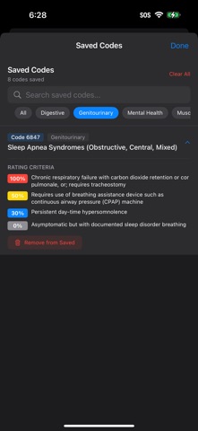VA Disability Calc & Track screenshot