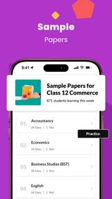 Commerce Study App Class 11/12 screenshot