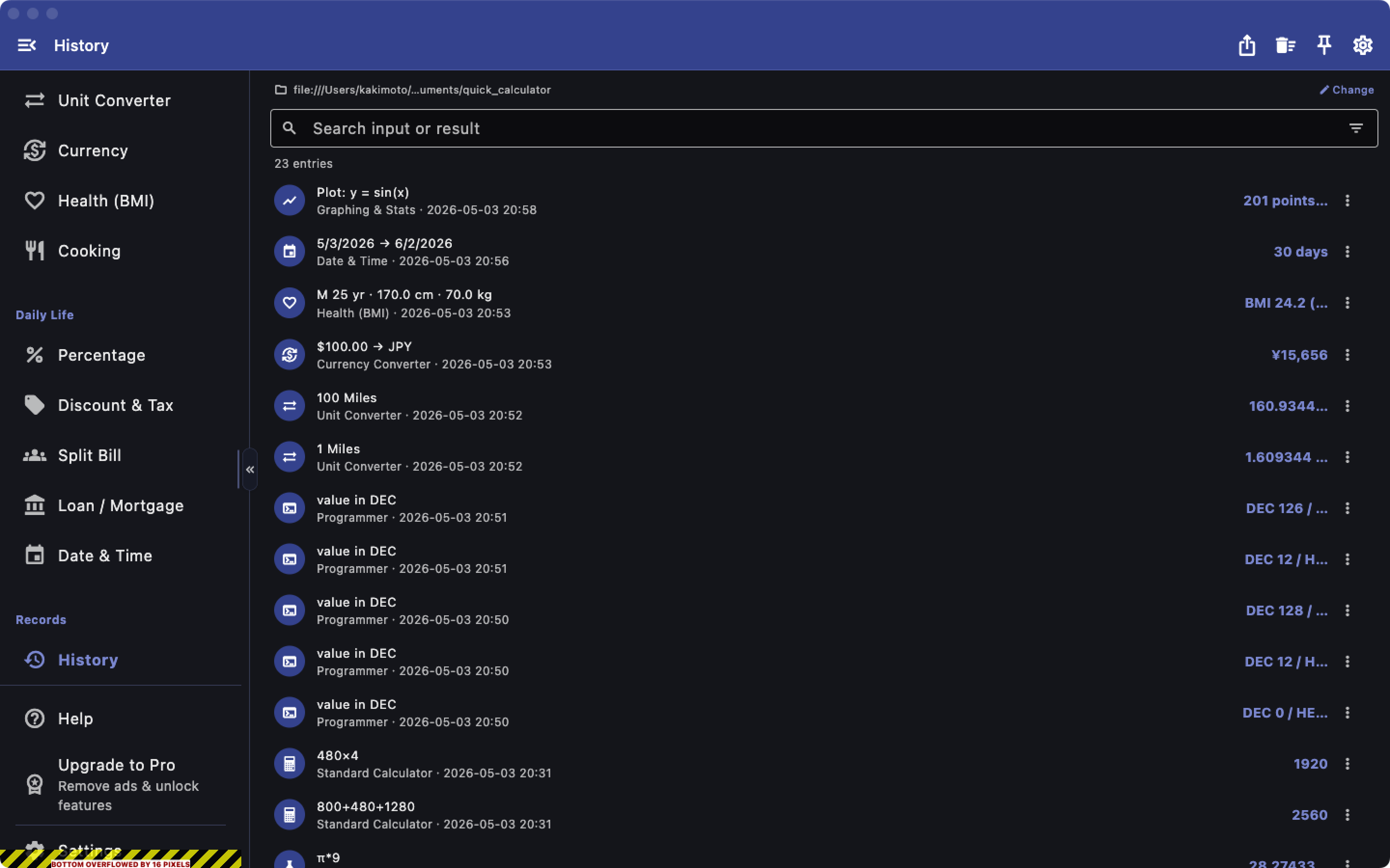 QuickCalculator - All-in-One screenshot 27