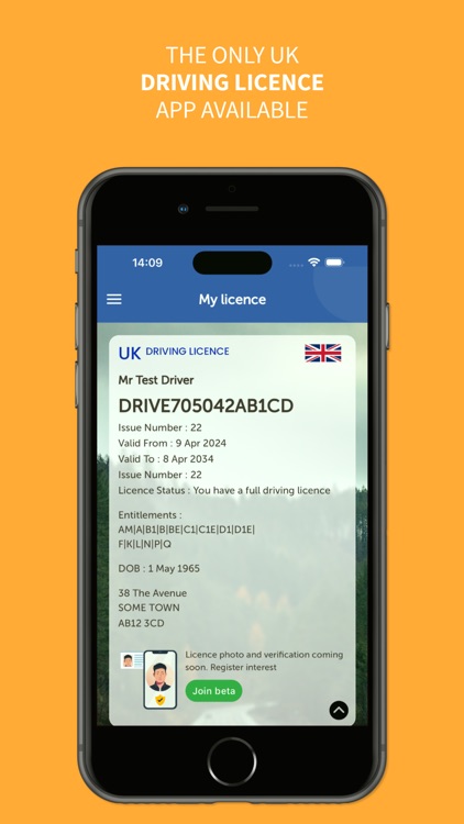 Driver Codes - driving licence