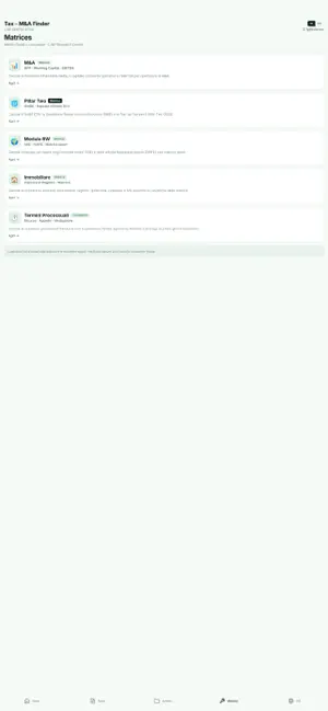 Tax - M&A Finder - LJP screenshot 3