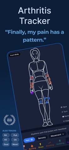 Arthritis Tracker screenshot