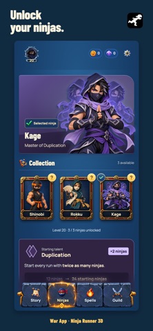 War App : Ninja Runner 3D screenshot 4