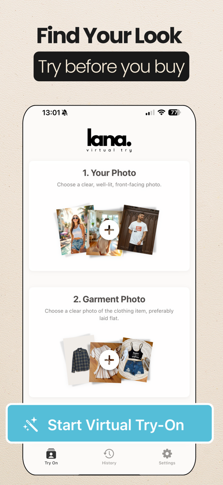 AI Clothes Changer: Lana Screenshot