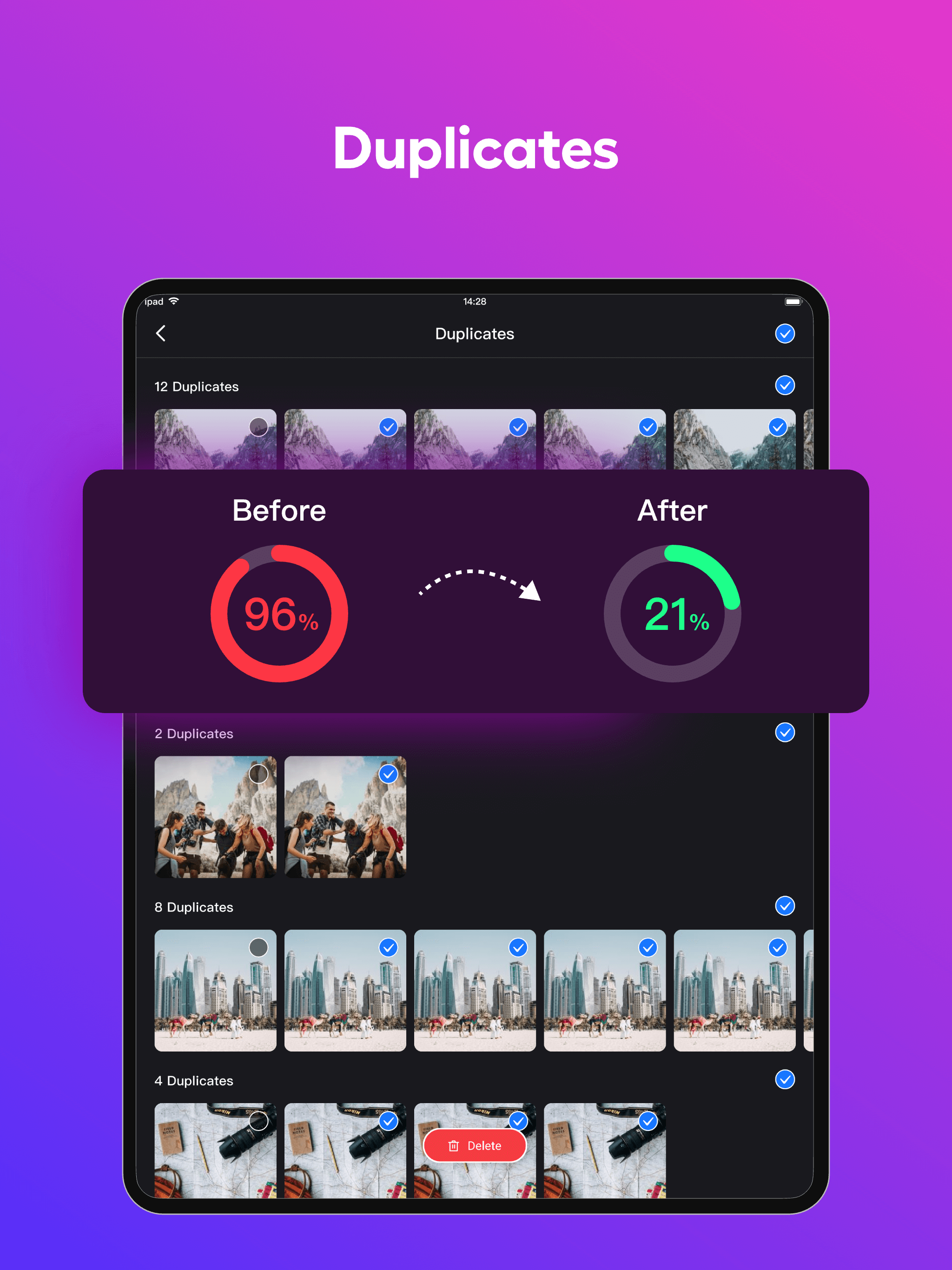 CleanPhoto: Free Up Storage
