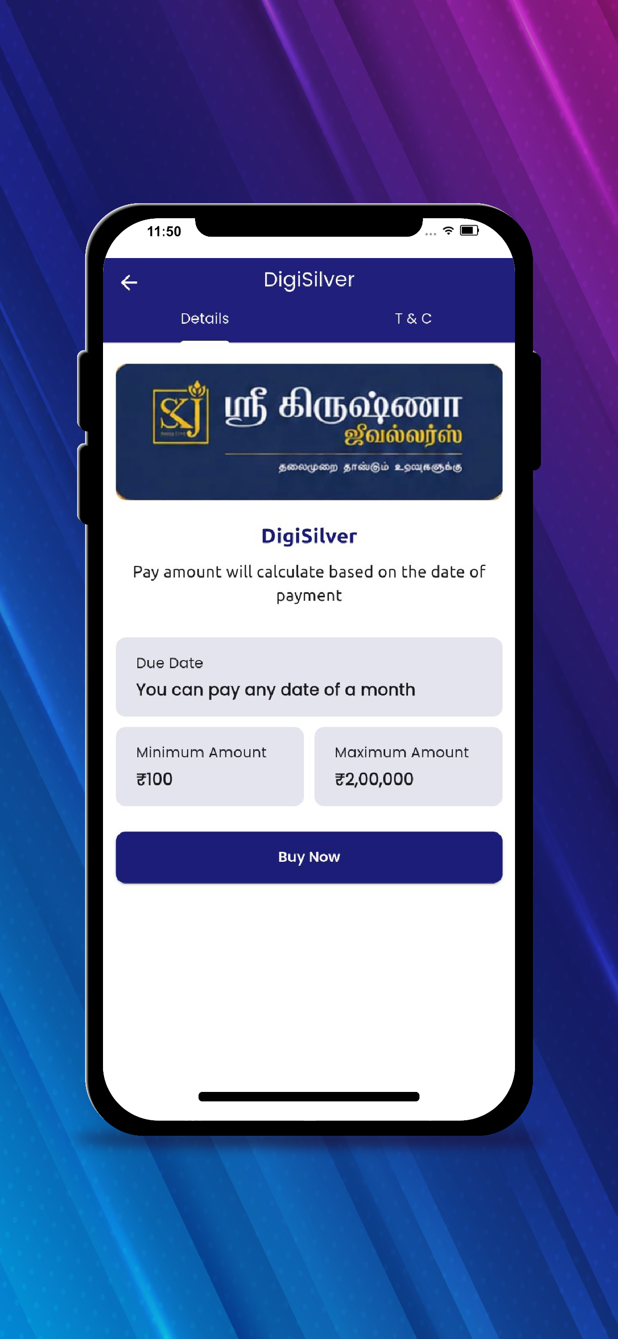 Sri Krishna Jewellers Shopping screenshot 2