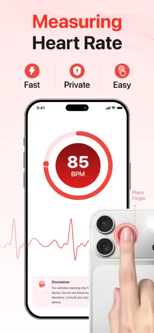 BP Track - Wellness Pulse Log screenshot 2