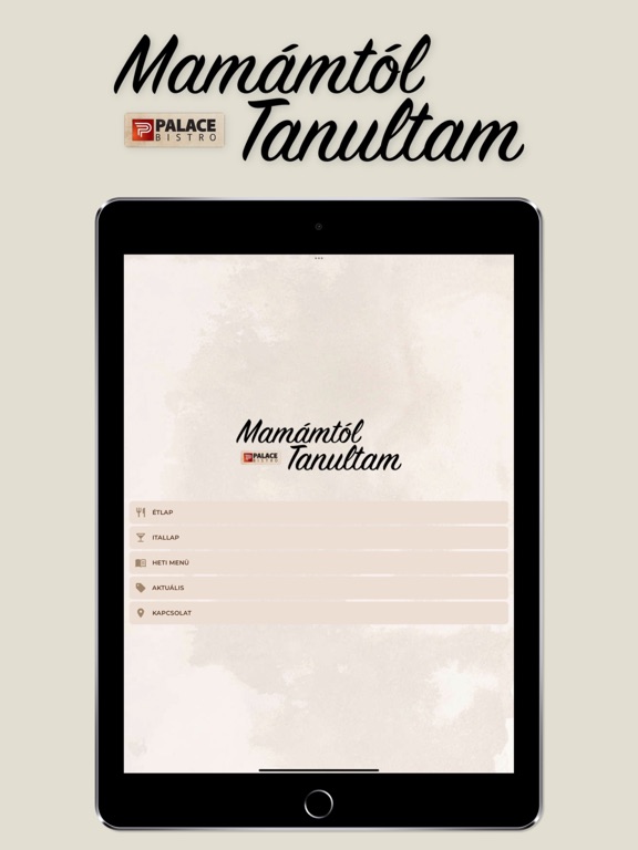 Mamámtól Tanultam étterem